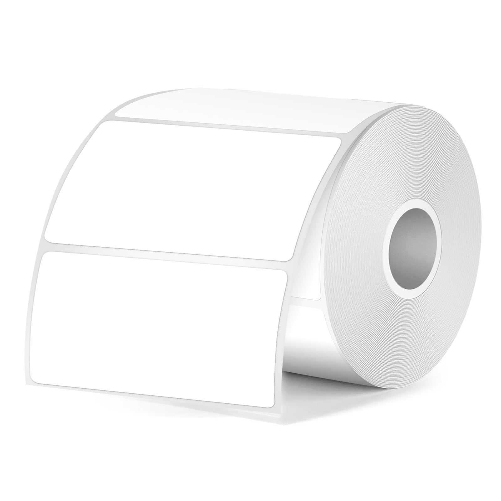 Weiß Thermo-Etiketten 50 x 25 mm für M110 M220 T50M - Wasserdicht, bedruckbar, ideal für Barcode-Etikettierung im Büro, 